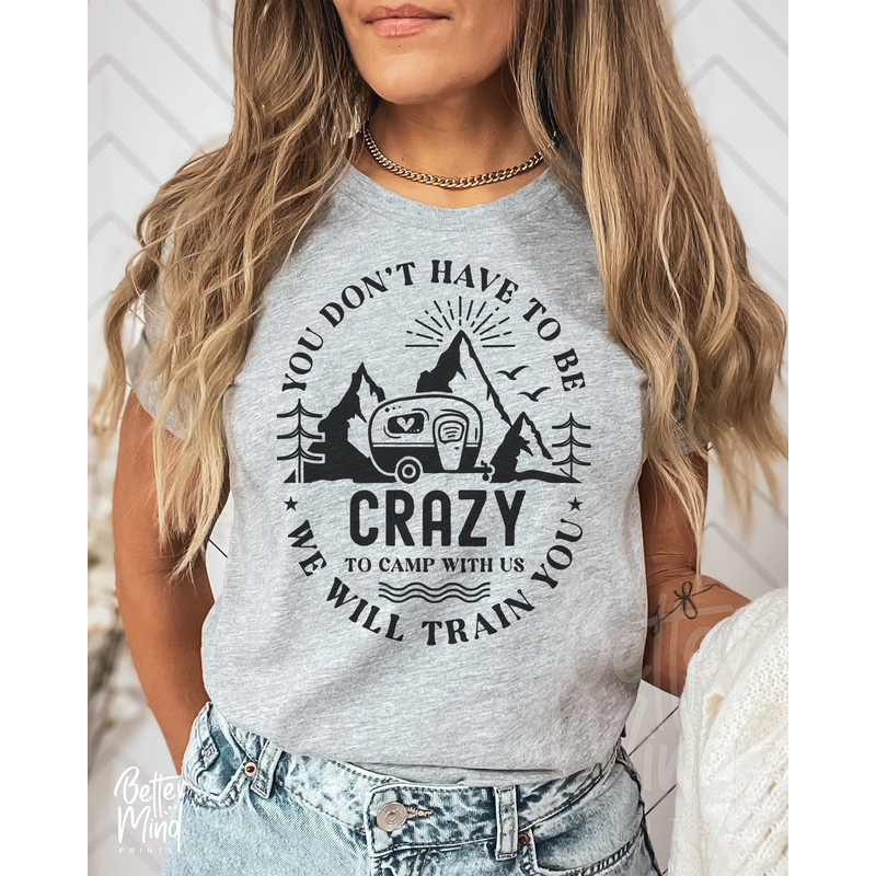 Crazy Camping SVG  Campfire Svg  Camping Svg  Adventure Svg  Funny Camping Shirt  Cut Files  Summer Svg  Adventure Shirt Svg - 3.jpg