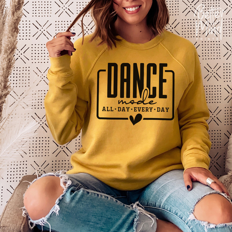 Dance Mode SVG PNG, Dance Mode Shirt Svg, Ballet Svg, Dance Teacher Svg, Dance Svg, Mom Mode Svg - 4.jpg