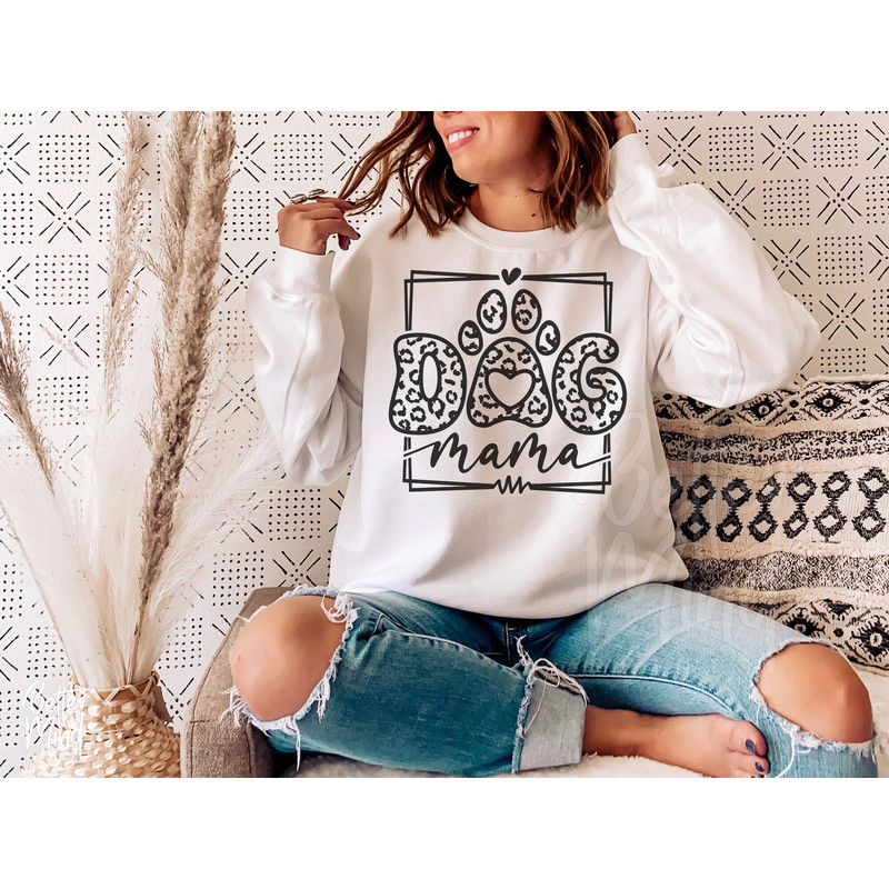 Dog Mama Leopard SVG PNG PDF, Dog Mom Svg, Dog Lover Svg, Leopard Print Svg, Cheetah Print Svg, Paw Print Svg, Sublimation Design - 2.jpg