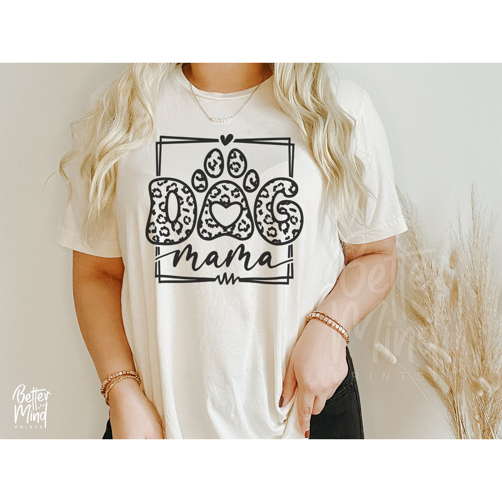 Dog Mama Leopard SVG PNG PDF, Dog Mom Svg, Dog Lover Svg, Leopard Print Svg, Cheetah Print Svg, Paw Print Svg, Sublimation Design - 4.jpg