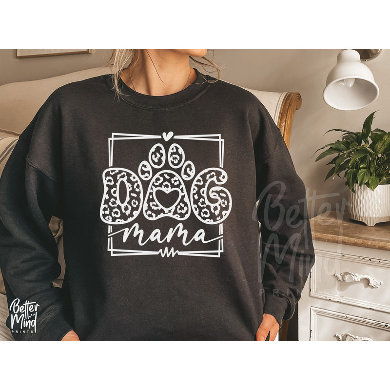 Dog Mama Leopard SVG PNG PDF, Dog Mom Svg, Dog Lover Svg, Leopard Print Svg, Cheetah Print Svg, Paw Print Svg, Sublimation Design - 5.jpg