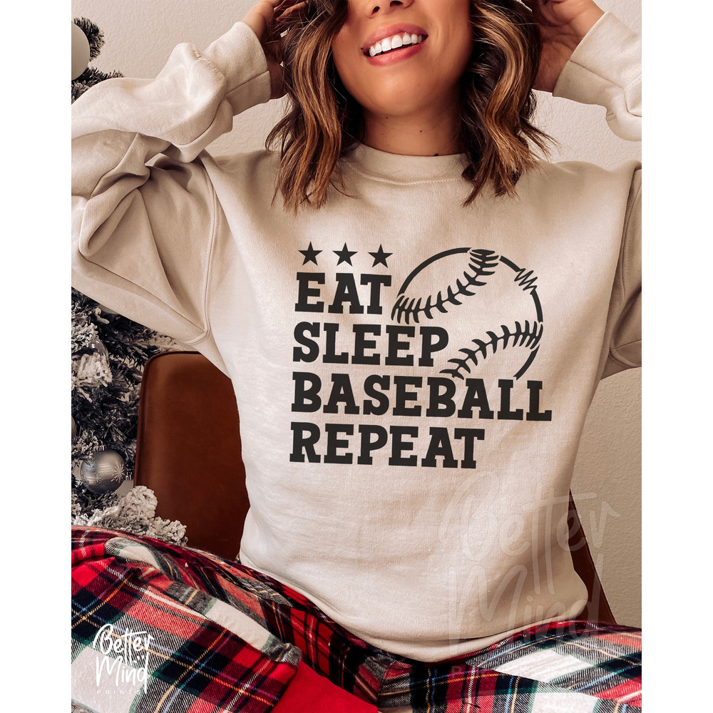 Eat Sleep Baseball Repeat SVG PNG, Baseball Game Day Svg, Baseball SVG, Baseball Mom Svg, Love Baseball Svg, Svg files for Cricut Files - 2.jpg