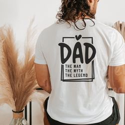 father s day svg, the man the myth the legend svg png pdf, dad svg, father svg, dad q