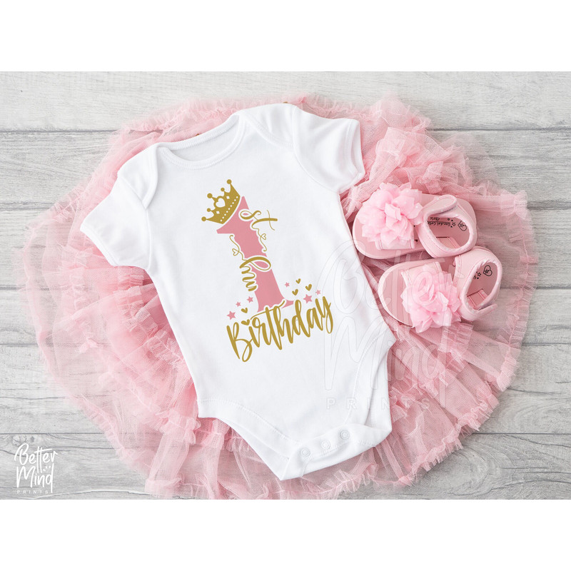 First Birthday SVG PNG, 1st Birthday Svg, My First Birthday Svg, It's My Birthday Svg, Birthday Svg, First Birthday Cricut Cut Files - 1.jpg