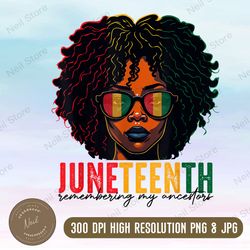 women juneteenth african american remembering my ancestors png, digital download, file png
