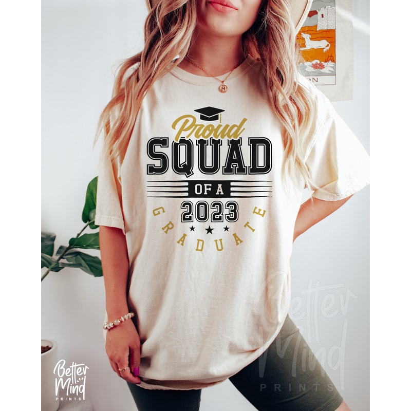 Graduation Squad SVG PNG, 2023 Graduation Shirts Svg, 2023 Squad Svg, Grad Squad, 2023 Grad, End Of School Svg, Graduation Svg, Graduate Svg - 1.jpg
