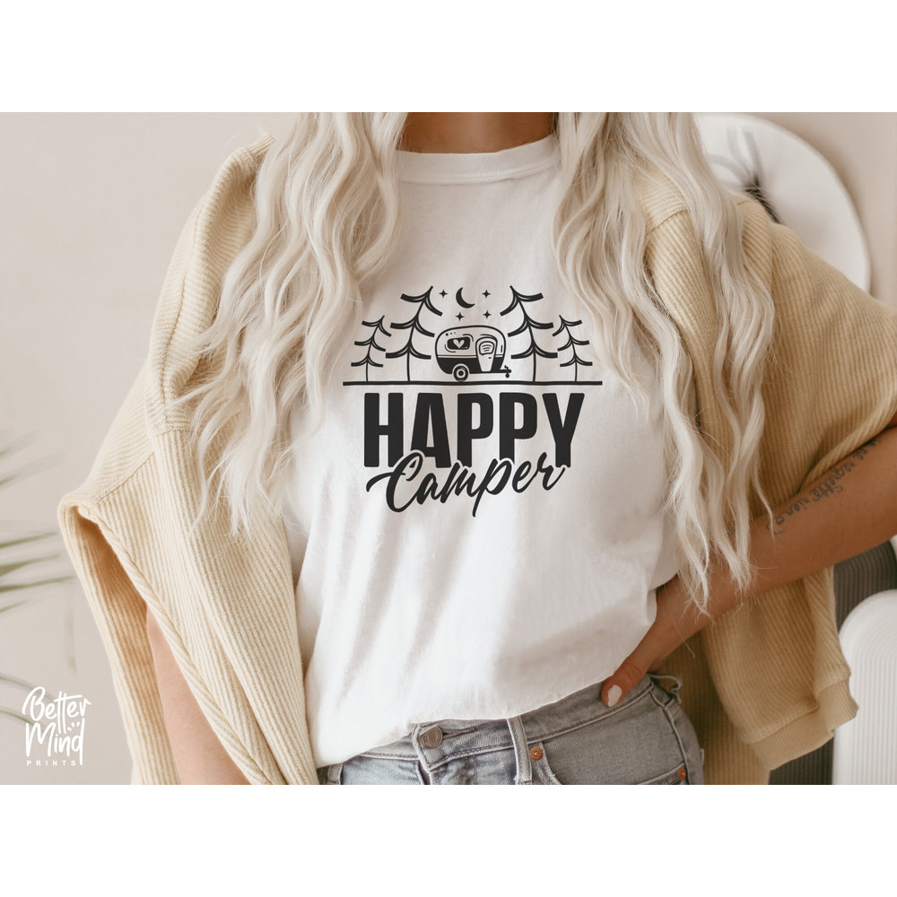 Happy Camper SVG PNG, Adventure Svg, Camping Life Svg, Camp life svg, Vacation svg, Camping Shirt Svg, Campfire svg, Png Dxf Cricut - 2.jpg