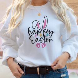 happy easter svg png pdf, easter svg, easter eggs svg, bunny ears svg, happy easter s