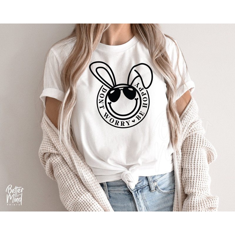 Happy Easter SVG PNG, Easter Vibes Svg, Bunny Svg, Easter Svg, Easter Squad Svg, Kids Easter Svg, Easter Shirt Svg, Easter Bunny Svg and Png - 1.jpg
