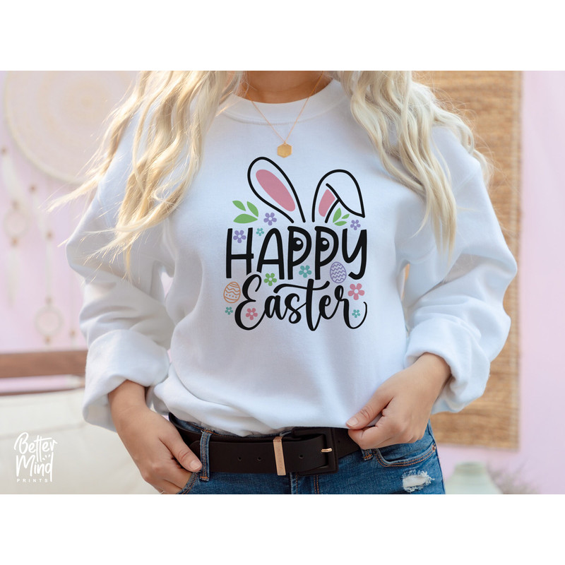 Happy Easter Svg, Easter Bunny Svg, Easter Png Files, Easter Cut Files, Easter for Kids, Family Easter Shirts Svg, Cricut, Silhouette - 4.jpg