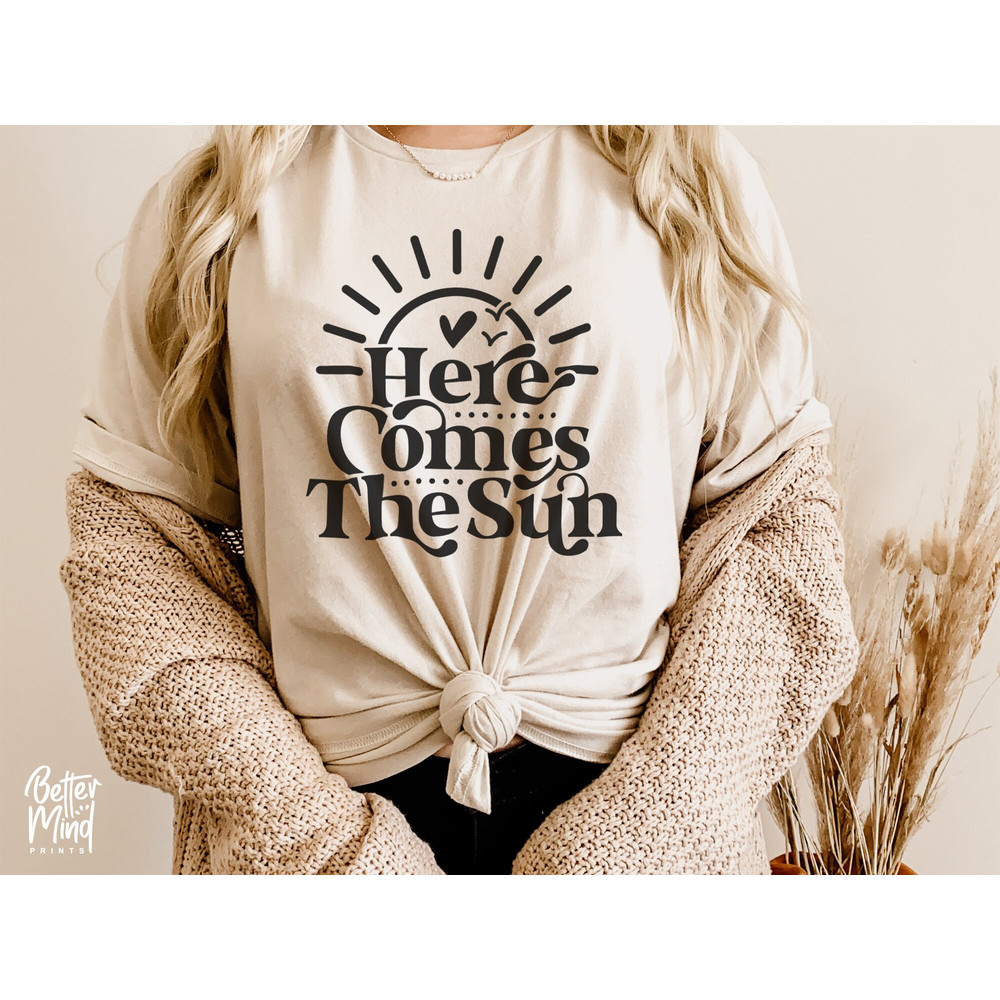 Here Comes the Sun SVG PNG, Hawaii Svg, Summer Shirt Gift Svg, Vacation Svg, Beach Life Svg, Summer Quote Svg, Beach Vibes Svg - 2.jpg