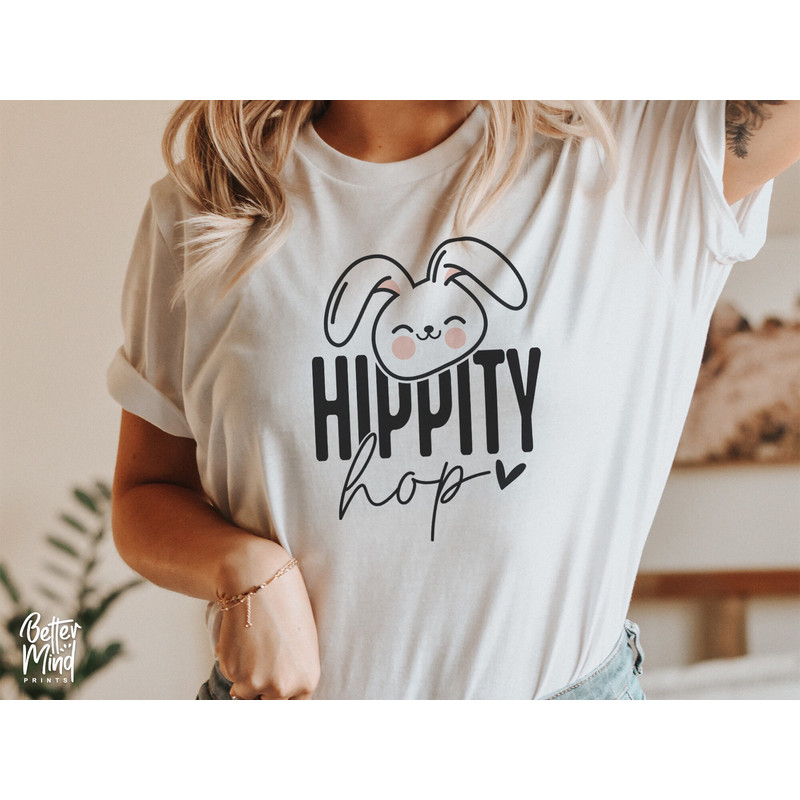 Hippity Hop SVG PNG, Happy Easter Svg, Easter Bunny Svg, Easter Svg, Easter Teacher Svg, Bunny Svg, Kids Easter Svg, Easter Shirt Svg - 3.jpg