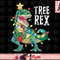 Dinosaur Christmas Tree Rex Pajamas Men Boys Xmas Lights png, instant download.jpg