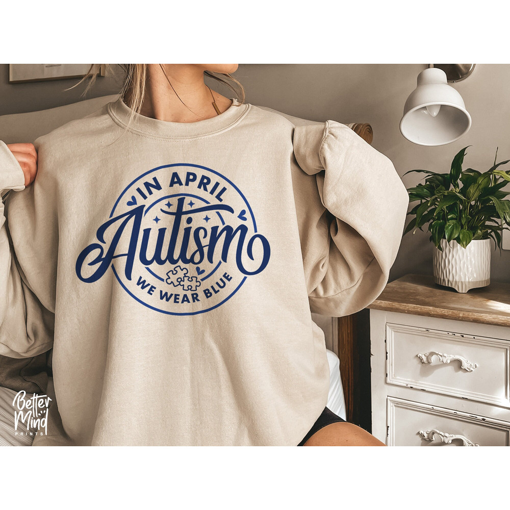 In April We Wear Blue SVG, Autism Awareness SVG, Autism Svg, In April SVG, Autism shirt design, Puzzle Piece Svg, Autism Puzzle Svg - 2.jpg