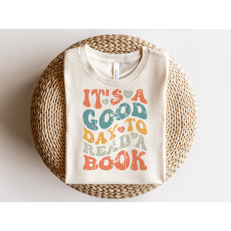 It's A Good Day To Read A Book PNG, Book png, back to school png, Library Reading Lovers PNG, Digital Download - 3.jpg