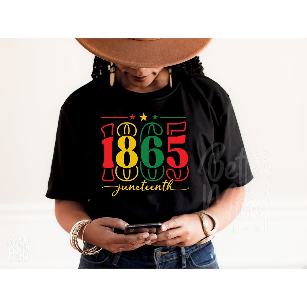 Juneteenth SVG PNG, Black History Svg, Black History Png, Free-ish Svg, June 19 Svg, 1865 Svg, Juneteenth 1865 Svg, Juneteenth Shirt Svg - 1.jpg