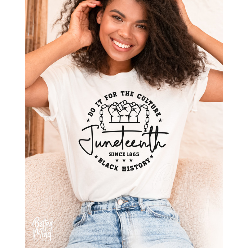 Juneteenth SVG PNG, Black History Svg, Do It For The Culture SVG, Juneteenth Shirt Svg, Cut files for Digital Download - 4.jpg