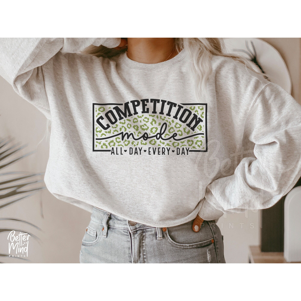 Leopard Competition Mode SVG PNG, Game Day Vibes Svg, Cheerleader Cheer Shirt Svg, Game Day Svg, Competition Vibes Svg, Cheer Mom Svg - 2.jpg