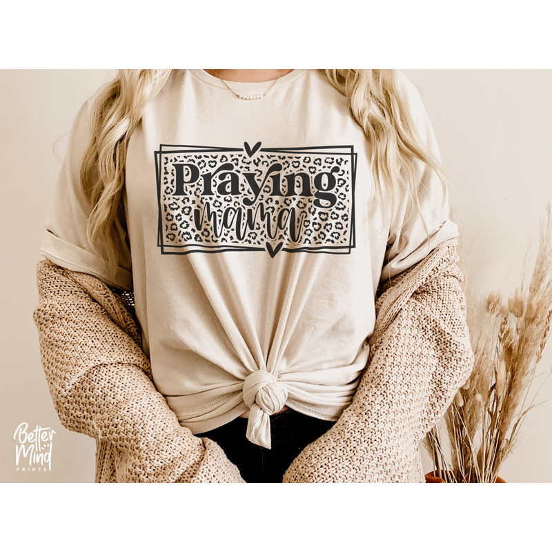 Leopard Praying Mama SVG PNG, Religious Svg, Faith Svg, Christian Svg, Mom Svg, Love Like Jesus Svg, Mom Life Svg, Silhouette - 2.jpg