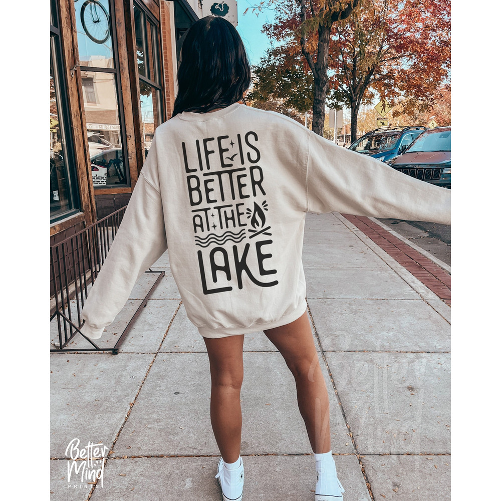 Life is Better at The Lake SVG, Lake Quote Svg, Vacation Svg, Summer Quote svg, png, dxf, eps, Cricut, Silhouette, Instant download - 1.jpg