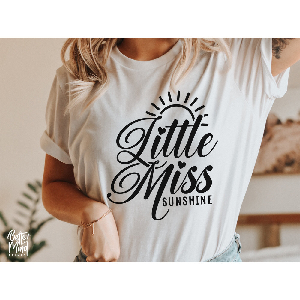 Little Miss Sunshine SVG PNG PDF, Kindergarten Svg, Little Miss Kindergarten Svg, sunshine svg, Cut files for cricut - 4.jpg