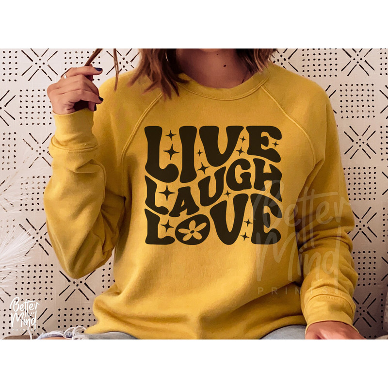 Live Love Laugh SVG PNG, Self Love Svg, Positive Svg, You Matter Svg, Mental Health Awareness Svg, Be Kind Svg, Mental Health Svg - 3.jpg