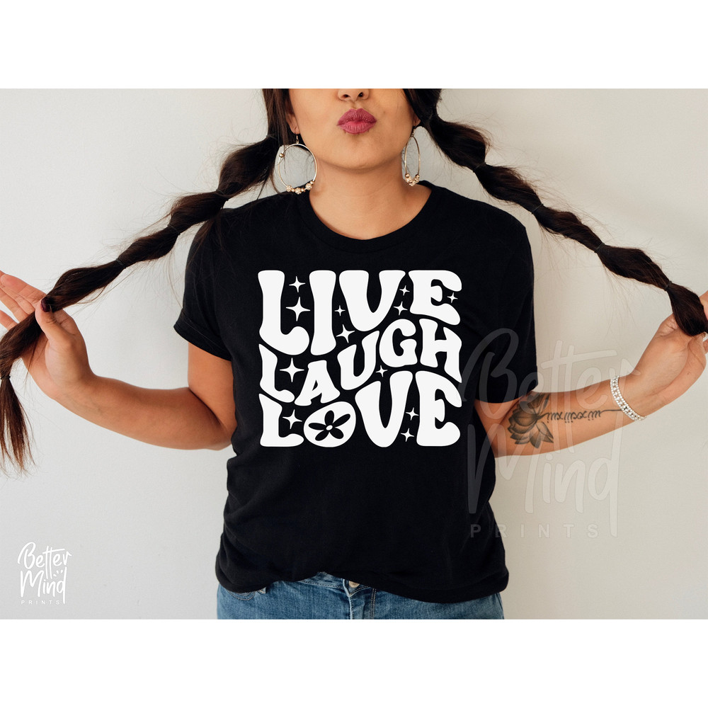 Live Love Laugh SVG PNG, Self Love Svg, Positive Svg, You Matter Svg, Mental Health Awareness Svg, Be Kind Svg, Mental Health Svg - 4.jpg