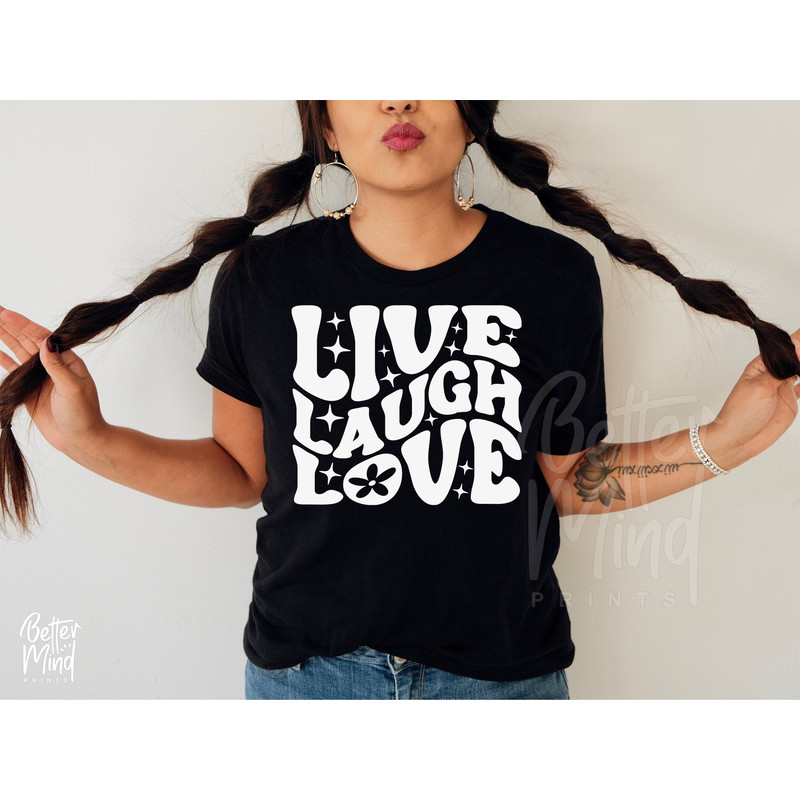Live Love Laugh SVG PNG, Self Love Svg, Positive Svg, You Matter Svg, Mental Health Awareness Svg, Be Kind Svg, Mental Health Svg - 4.jpg