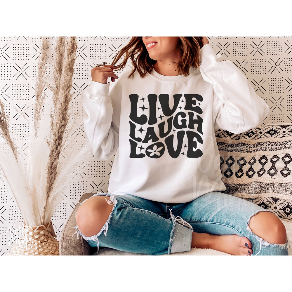 Live Love Laugh SVG PNG, Self Love Svg, Positive Svg, You Matter Svg, Mental Health Awareness Svg, Be Kind Svg, Mental Health Svg - 5.jpg