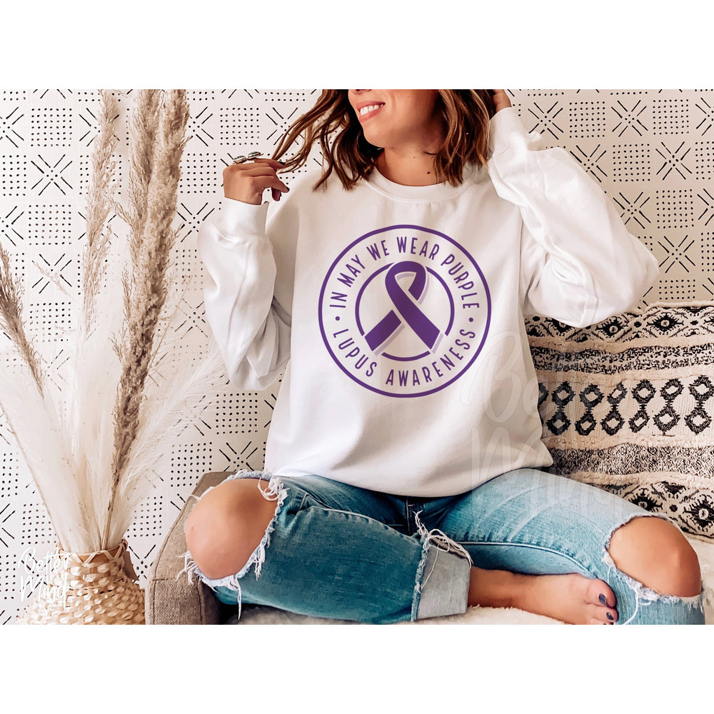 Lupus Awareness SVG PNG, Lupus Awareness Svg, Lupus Ribbon Svg, Purple Ribbon Svg, Lupus Warrior Svg, Cancer Svg, Lupus Awareness Png, - 1.jpg