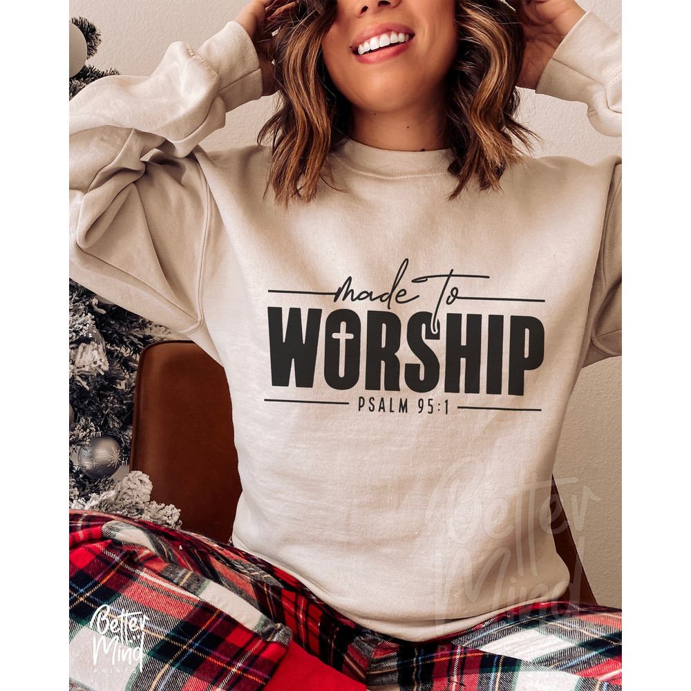 Made To Worship SVG PNG, Psalm 951 svg, Christian svg, Religious svg, Jesus svg, Worship svg, Bible Verse svg, Worthy svg, Faith svg - 1.jpg