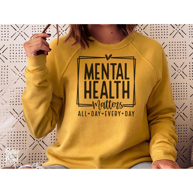Mental Health Matters SVG PNG, Be Kind Svg, Mental Health Svg, Self Love Svg, Mental Health Awareness Svg, You Matter Svg, Svg Cut files - 1.jpg