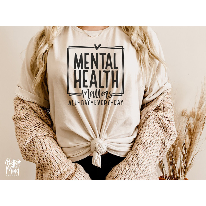Mental Health Matters SVG PNG, Be Kind Svg, Mental Health Svg, Self Love Svg, Mental Health Awareness Svg, You Matter Svg, Svg Cut files - 4.jpg