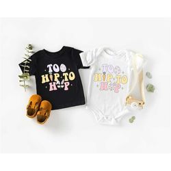 hip hop easter shirt, easter kids t-shirt, easter bunny tee, easter toddler, easter baby girl outfit, baby bunny shirt