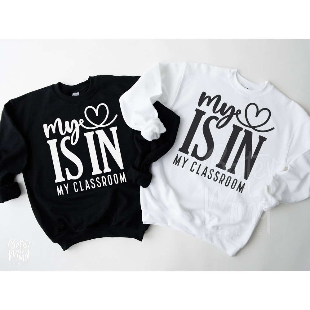 My Heart Is In My Classroom SVG PNG, Teacher Svg File, Teacher Gift Idea Svg, Teacher Quote Svg, Teacher Mug Svg, Back To School - 1.jpg