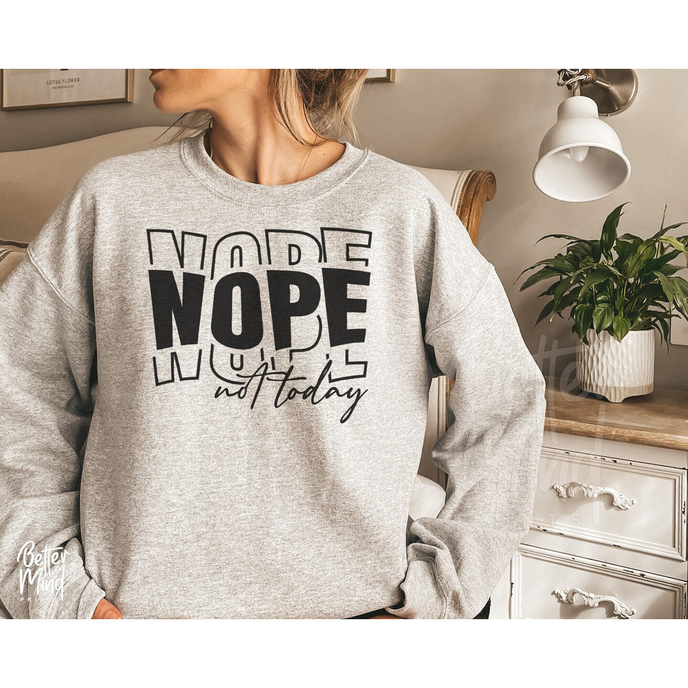 Nope Not Today SVG PNG, Not Adulting Today Svg, Funny Mom Svg, Tired Svg, Sarcastic Mug Svg, Sassy Svg, Mom Life Svg, Sarcastic Svg - 1.jpg