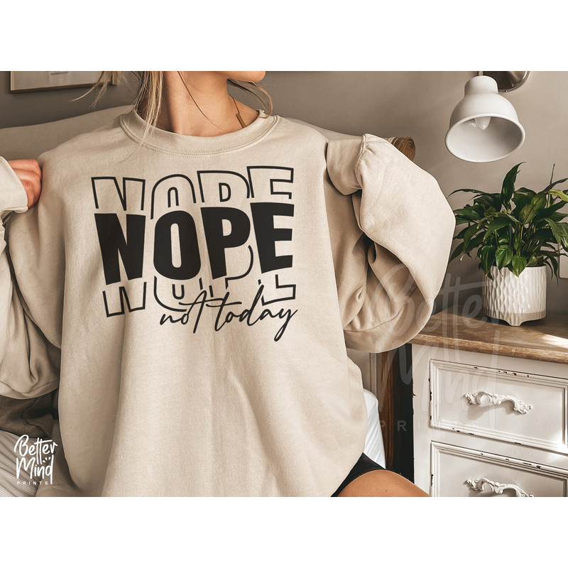 Nope Not Today SVG PNG, Not Adulting Today Svg, Funny Mom Svg, Tired Svg, Sarcastic Mug Svg, Sassy Svg, Mom Life Svg, Sarcastic Svg - 4.jpg