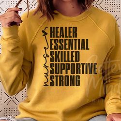 nurse svg png pdf, nursing svg, typography svg, nurse shirt svg, school nurse svg, cr