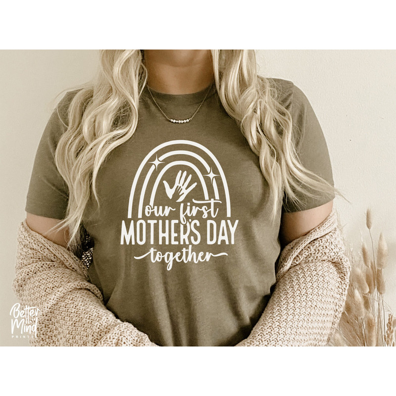Our First Mothers Day Together SVG PNG, Mother's Day 2023 Svg, Mommy and Me Svg, Mothers day gift svg, Cricut, Silhouette, Instant download - 4.jpg