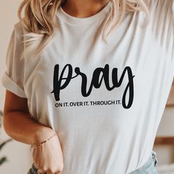 pray on it svg png, cross svg, coffee mug svg, leopard print svg, pray on it pray ove