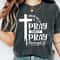 Pray on it Pray over it Pray through it SVG, Prayer svg, Pray svg, Bible Verse Svg, Christian cross svg, Faith Svg, Jesus Svg - 3.jpg