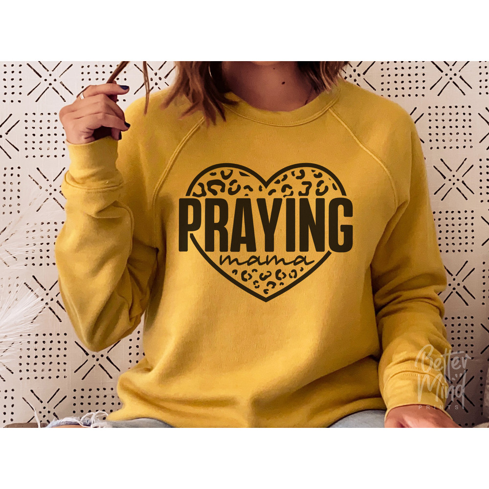 Praying Mama SVG PNG, Love Like Jesus Svg, Mom Life Svg, Mom Mode Svg, Mother's Day Svg, Religious Svg, Mama Leopard SVG, Christian Svg - 2.jpg