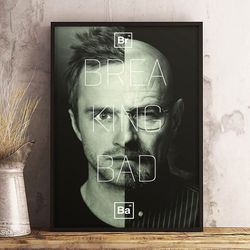 Breaking Bad Wall Art, Breaking Bad Poster, Movie Decor, Movie Decoration, Movie Print