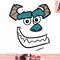 Disney Monsters Inc. Sulley Face Halloween png, instant download.jpg