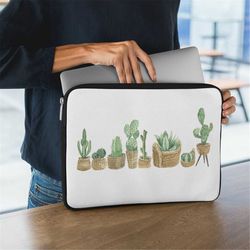 cactus laptop sleeve -laptop case macbook air,macbook air case,macbook case,macbook pro case,cactus macbook air case,pla