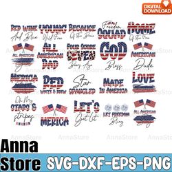 july 4th svg, all american dad svg,fourth of july svg, america svg, patriotic svg,retro 4th july svg bundle ,independenc