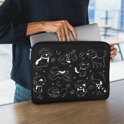 space dogs laptop sleeve -laptop case macbook air,macbook air case,macbook case,macbook pro case,dog laptop case,dog lap