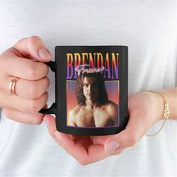 retro brendan fraser mug -brendan fraser mug,brendan fraser coffee mug,brendan fraser coffee cup,brendan fraser merch,br