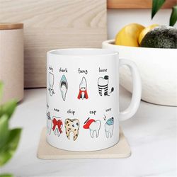 Dental Definitions Mug -funny mug,funny cup,funny coffee mug,funny coffee cup,dentist gift for women,dentist gift for me