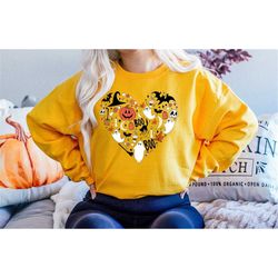 spooky halloween sweatshirt, pumpkin sweater, fall season sweat, pumpkin spice sweatshirt, boho pumpkin sweat